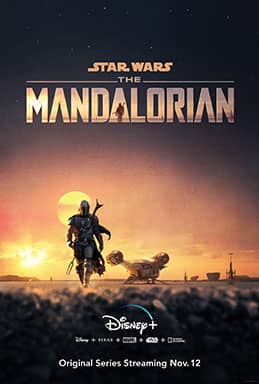 Poster or key art for The Mandalorian